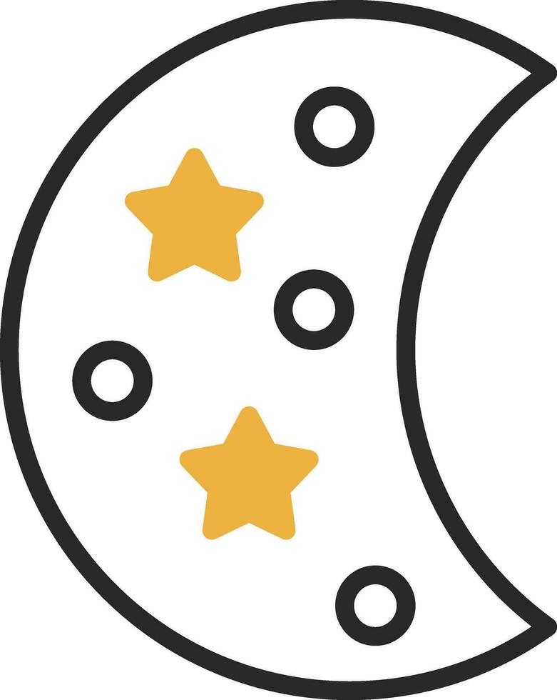 Moon Phase Vector Icon Design