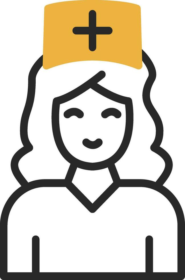 Nurse Vector Icon Design