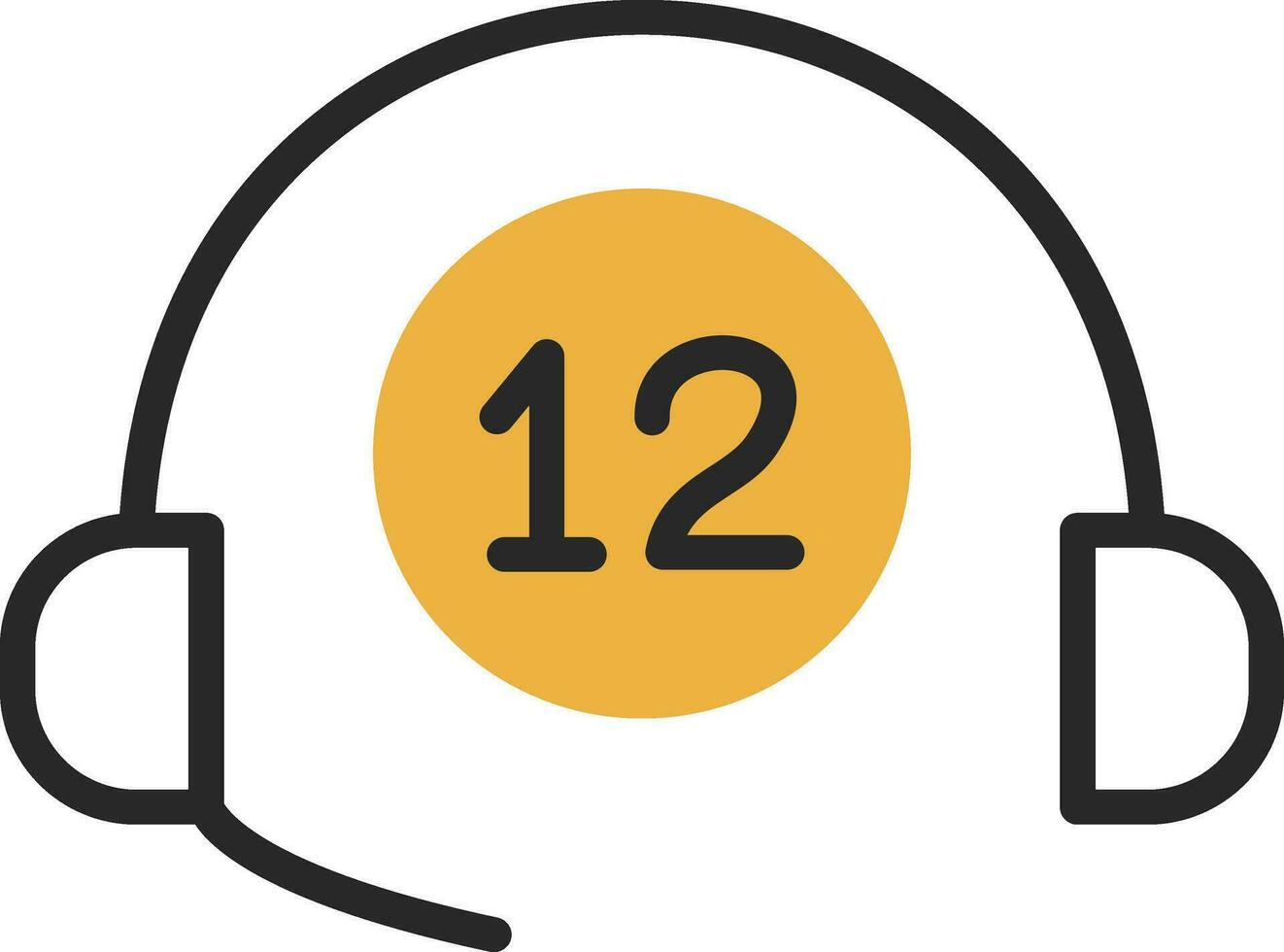 Helpline Vector Icon Design