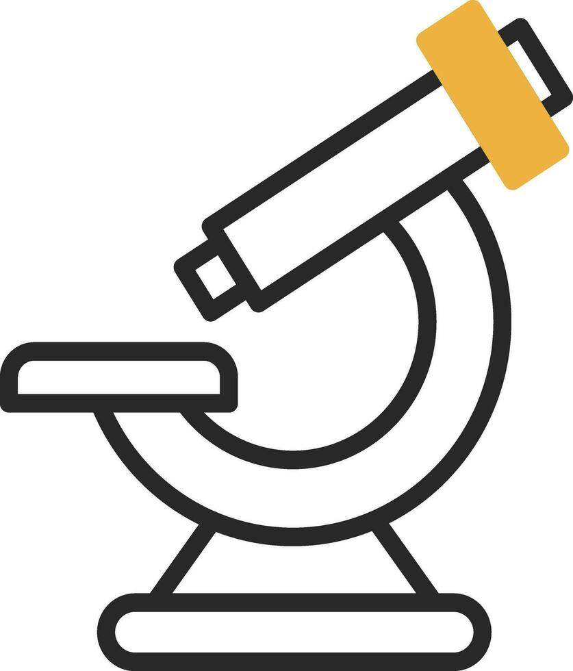 Microscope Vector Icon Design