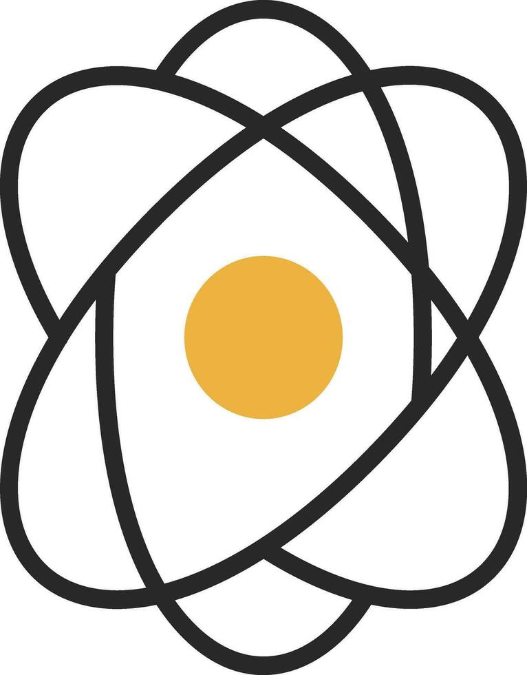 Atom Vector Icon Design