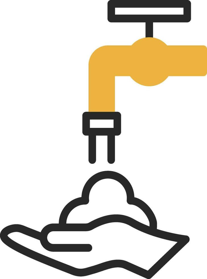 Hand wash Vector Icon Design