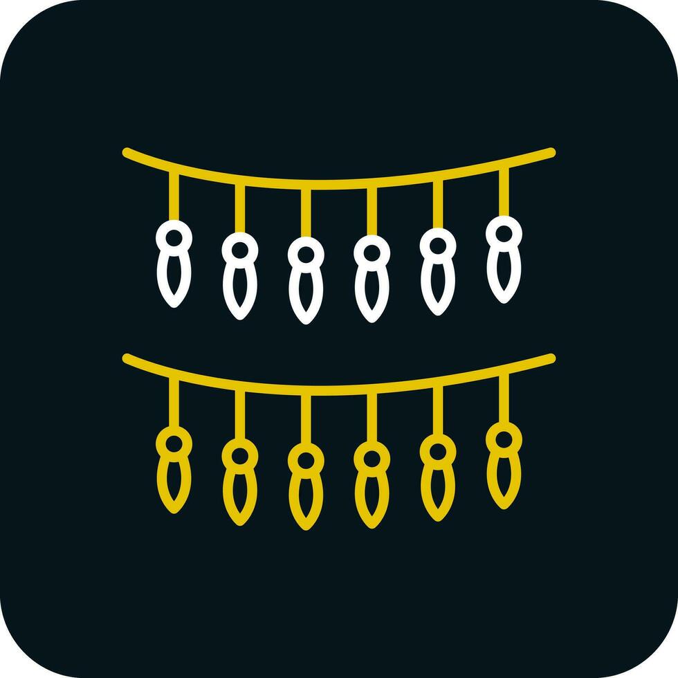 Garland Vector Icon Design