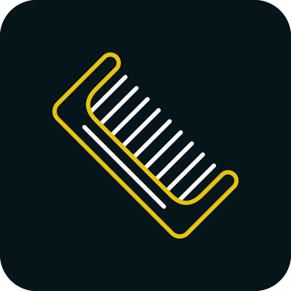 Comb Vector Icon Design