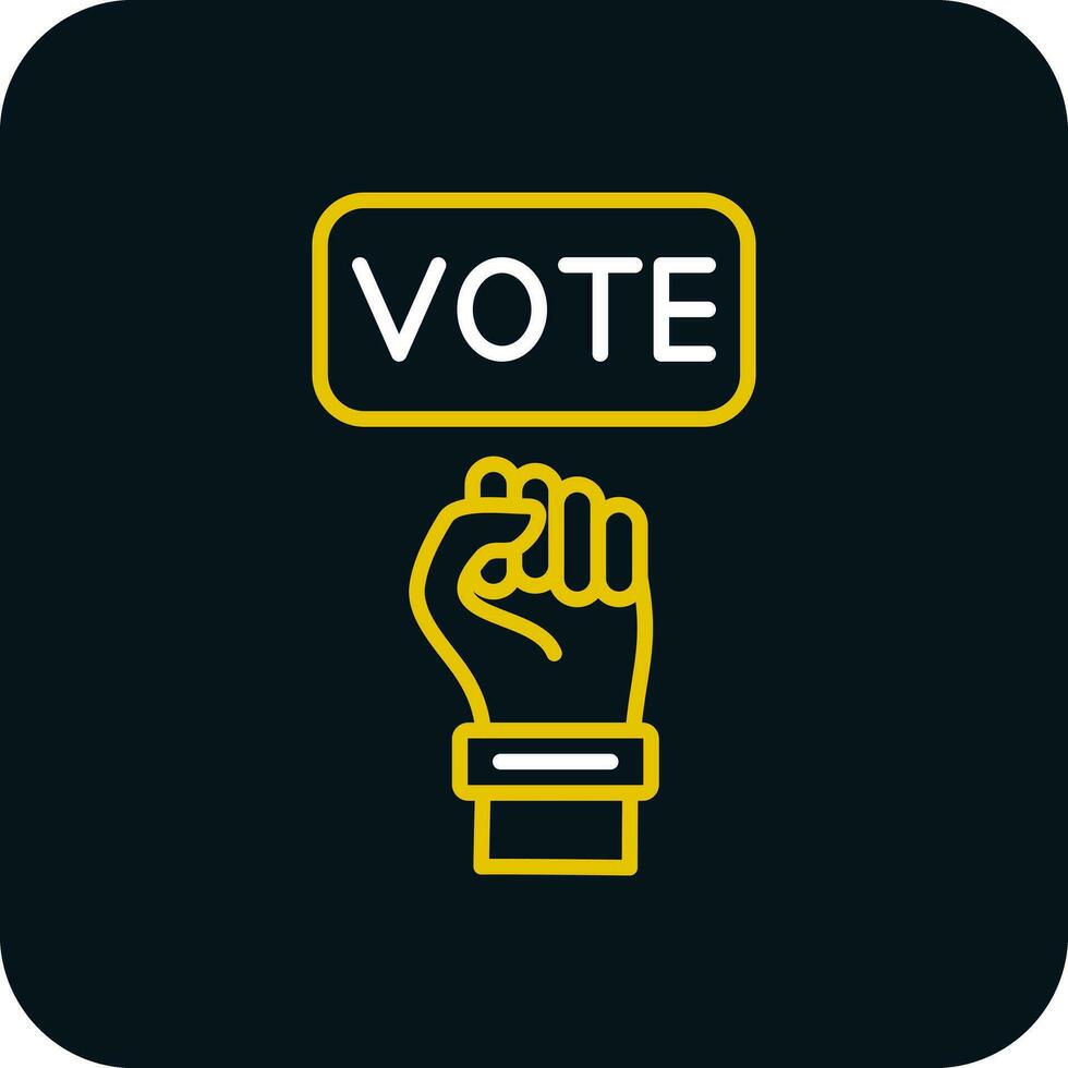 Vote Vector Icon Design