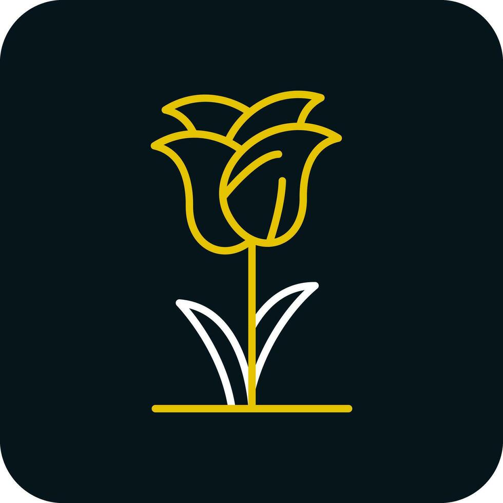 Tulip Vector Icon Design