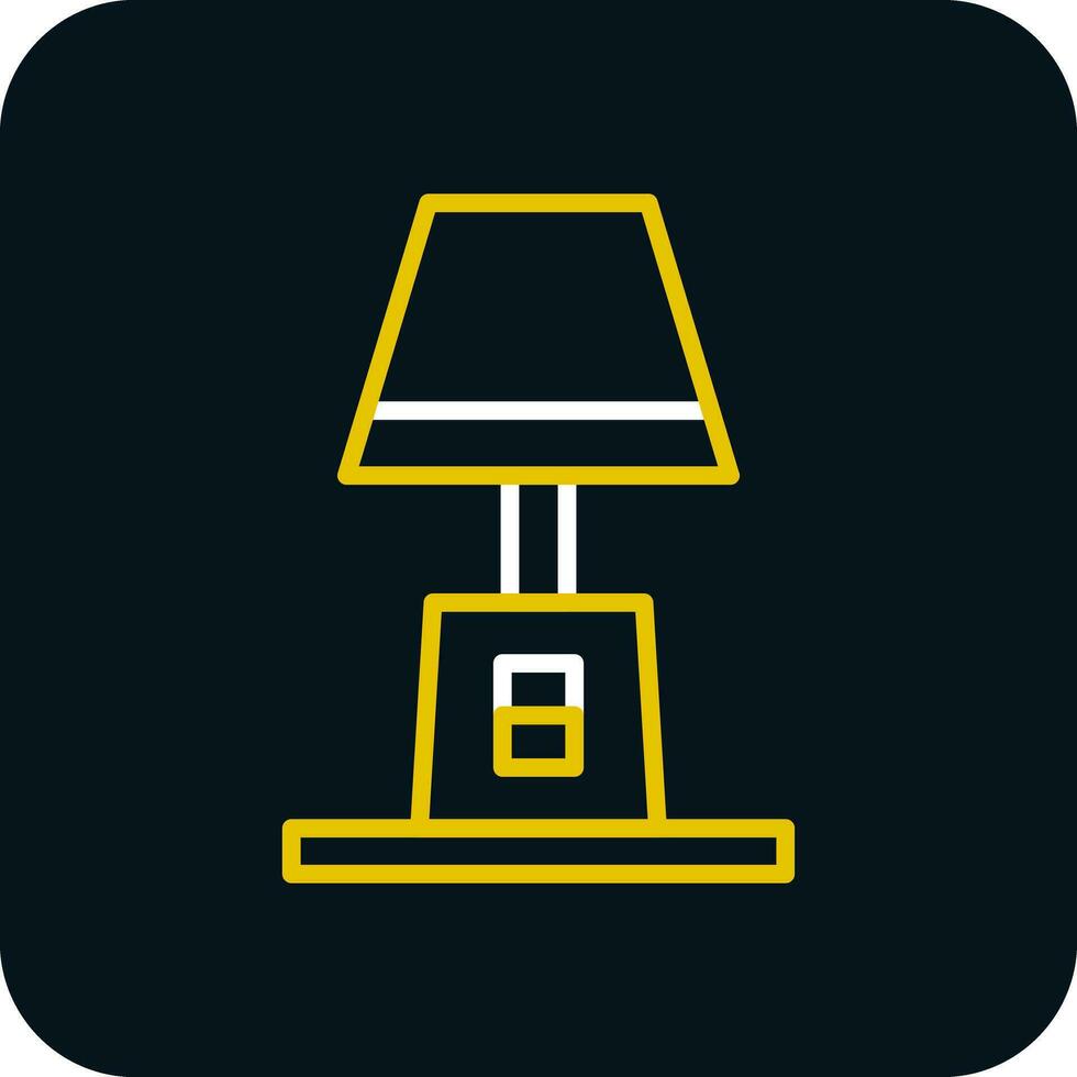 Lamp Vector Icon Design