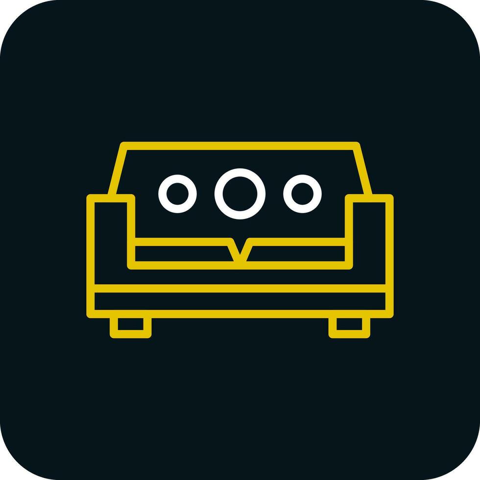 Sofa Vector Icon Design