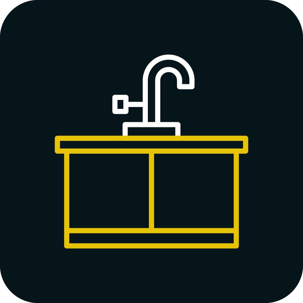 Kitchen Sink Vector Icon Design