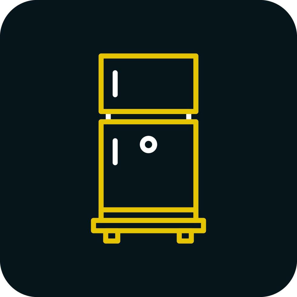 Fridge Vector Icon Design