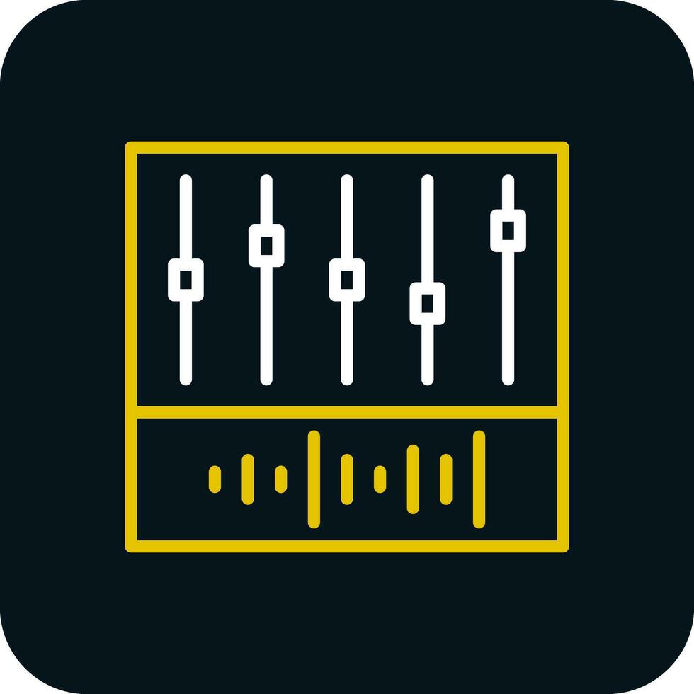 Equalizer Vector Icon Design