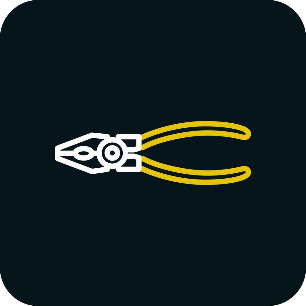Lineman s pliers Vector Icon Design