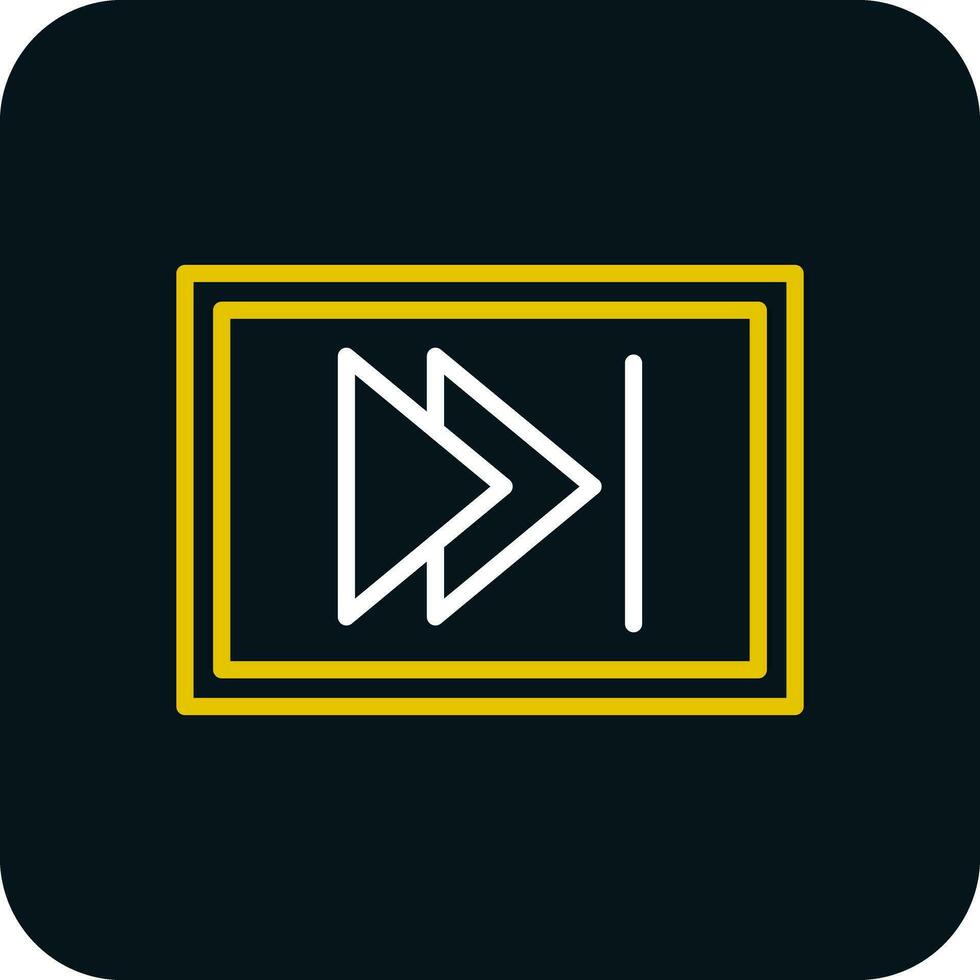 Forward Vector Icon Design