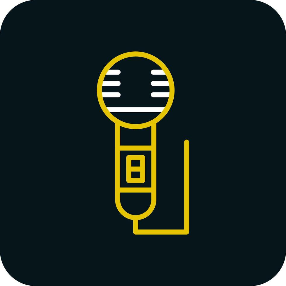 Mic Vector Icon Design