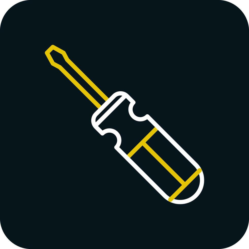 Screwdriver Vector Icon Design