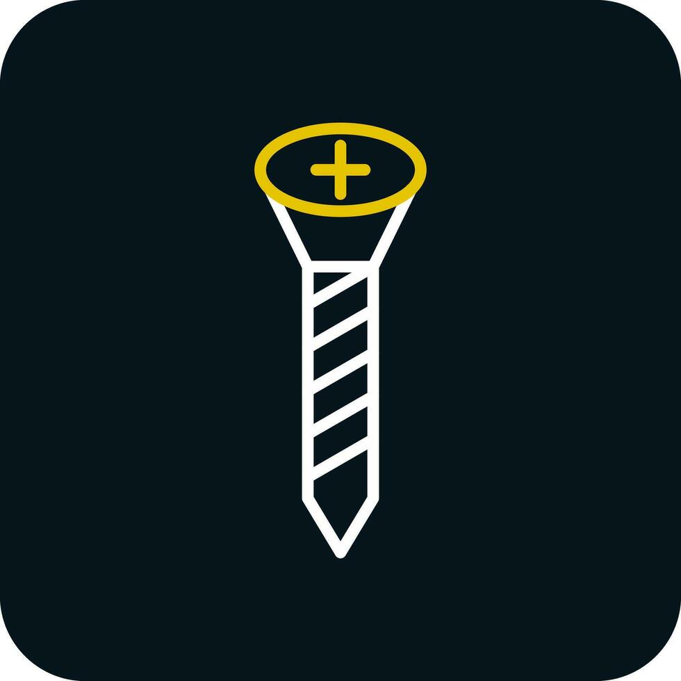 Screw Vector Icon Design