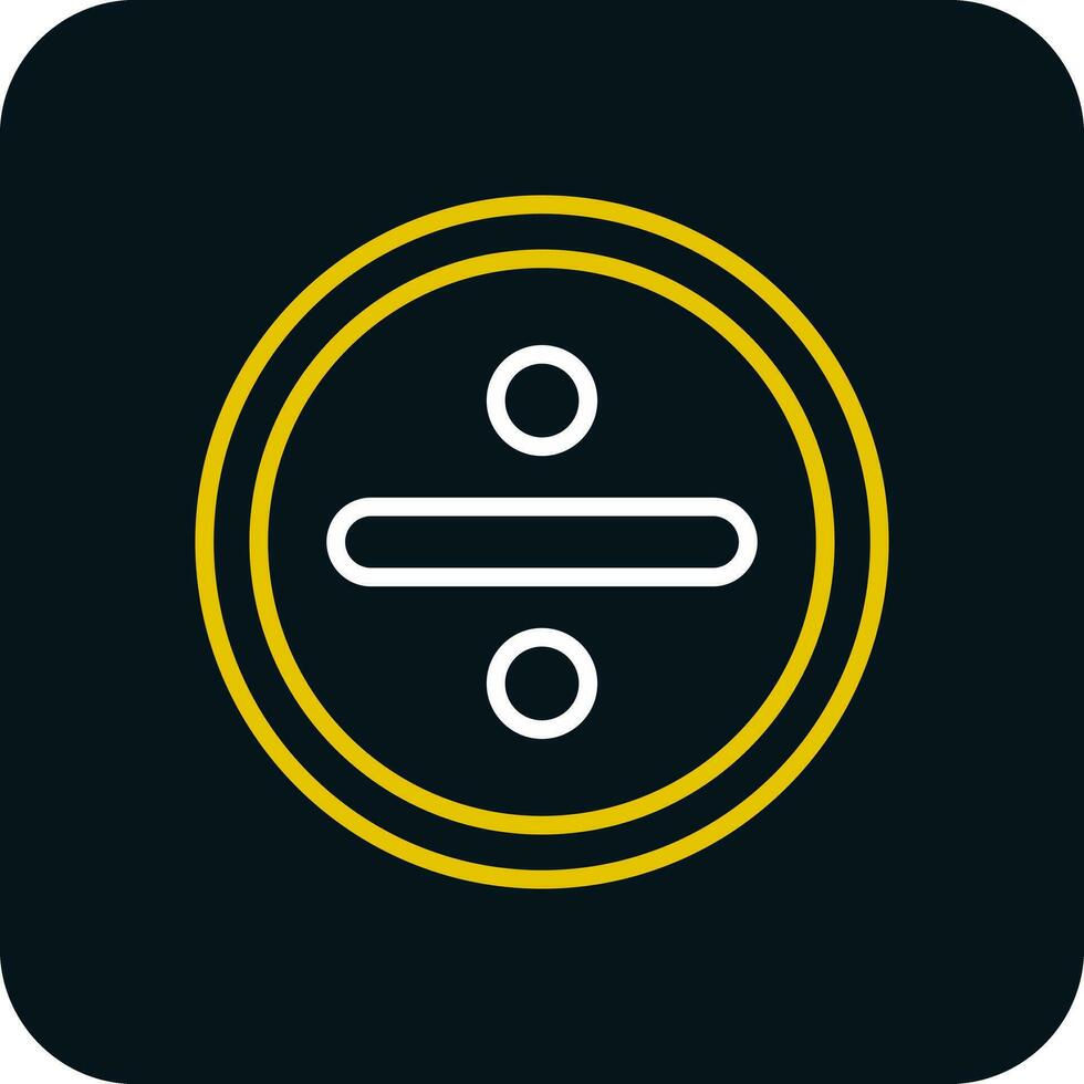 Division Vector Icon Design