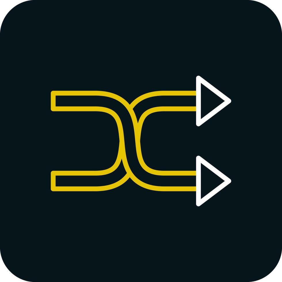Shuffle Vector Icon Design