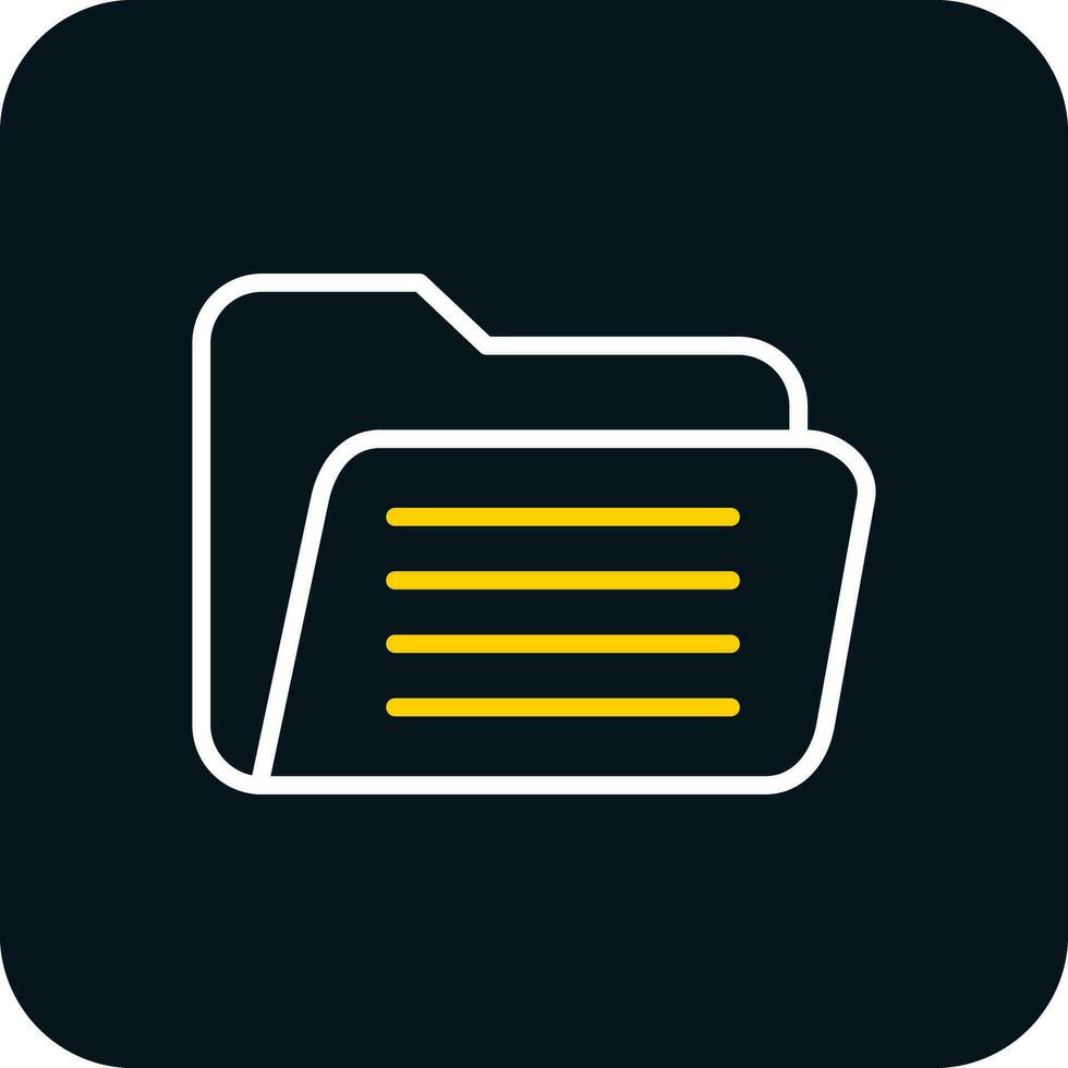 Open Folder Vector Icon Design