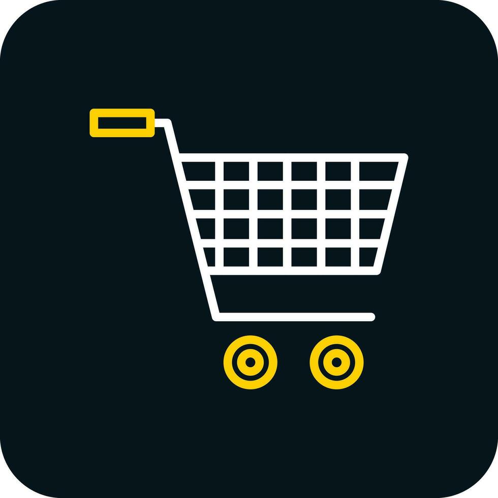 diseño de icono de vector de carrito de compras