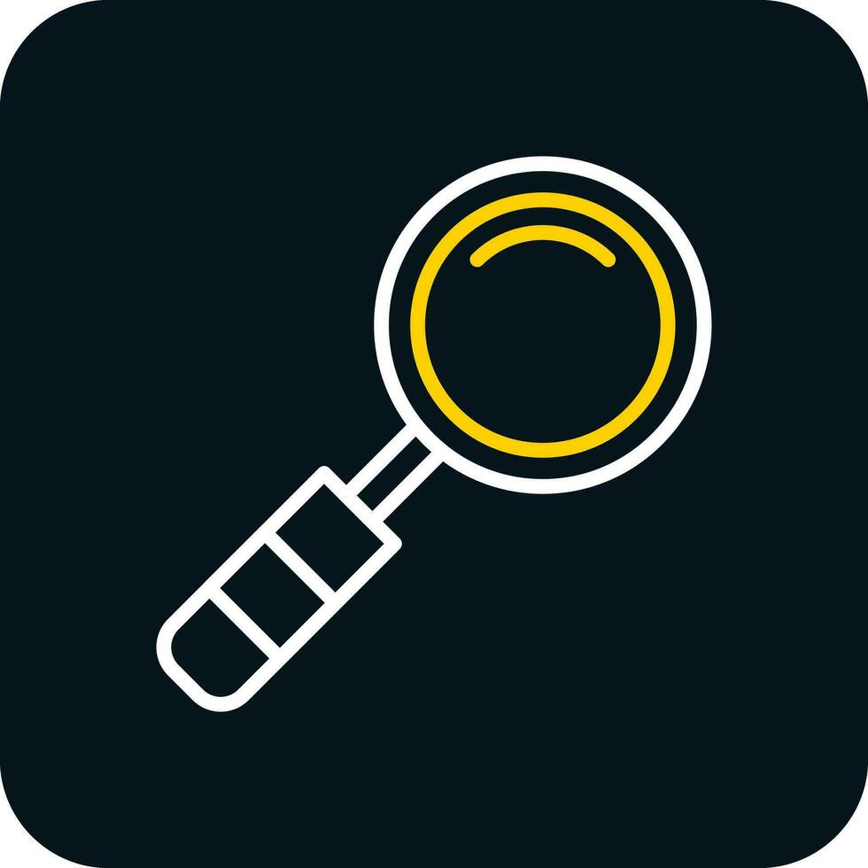 Magnifying Glass Vector Icon Design