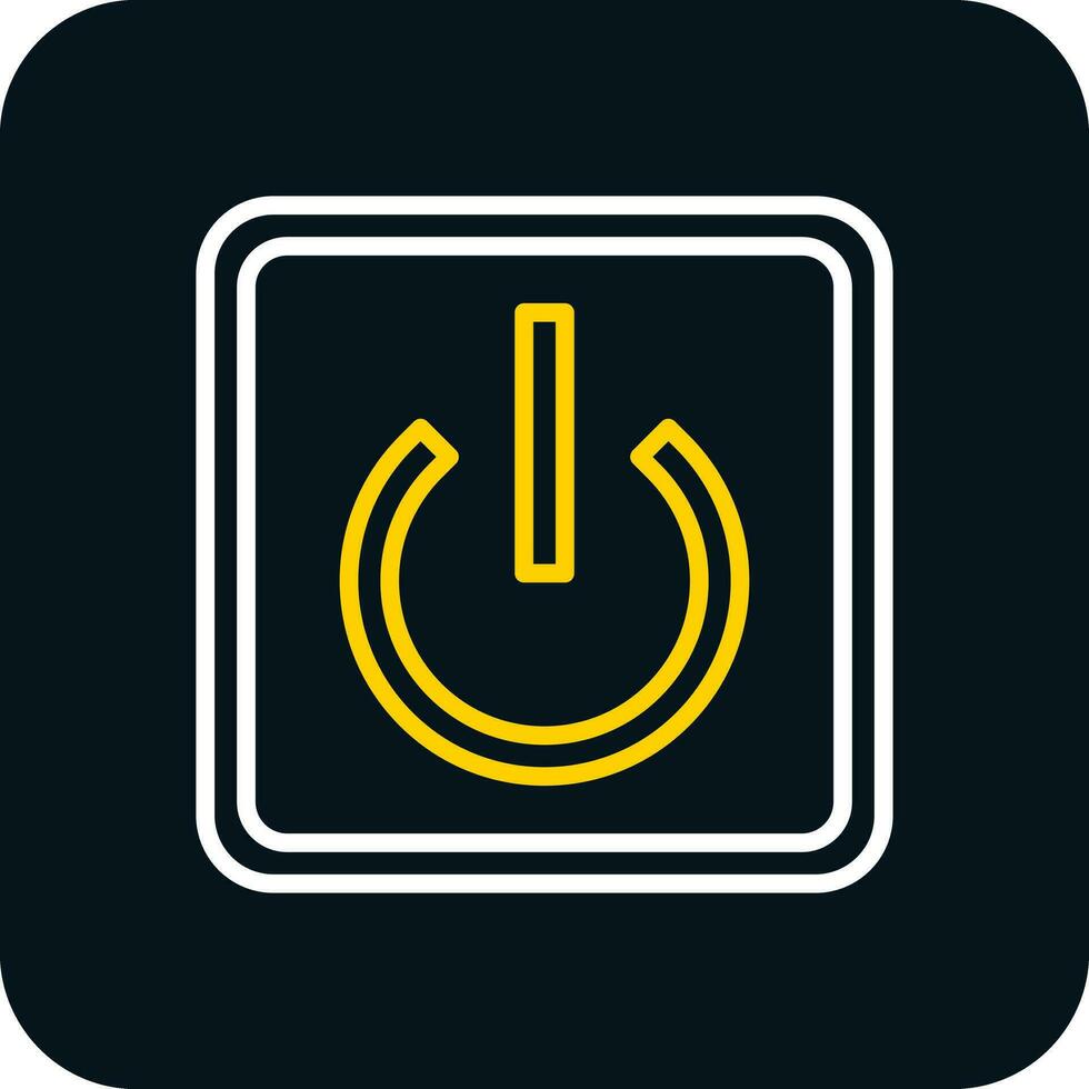 Power Button Off Vector Icon Design