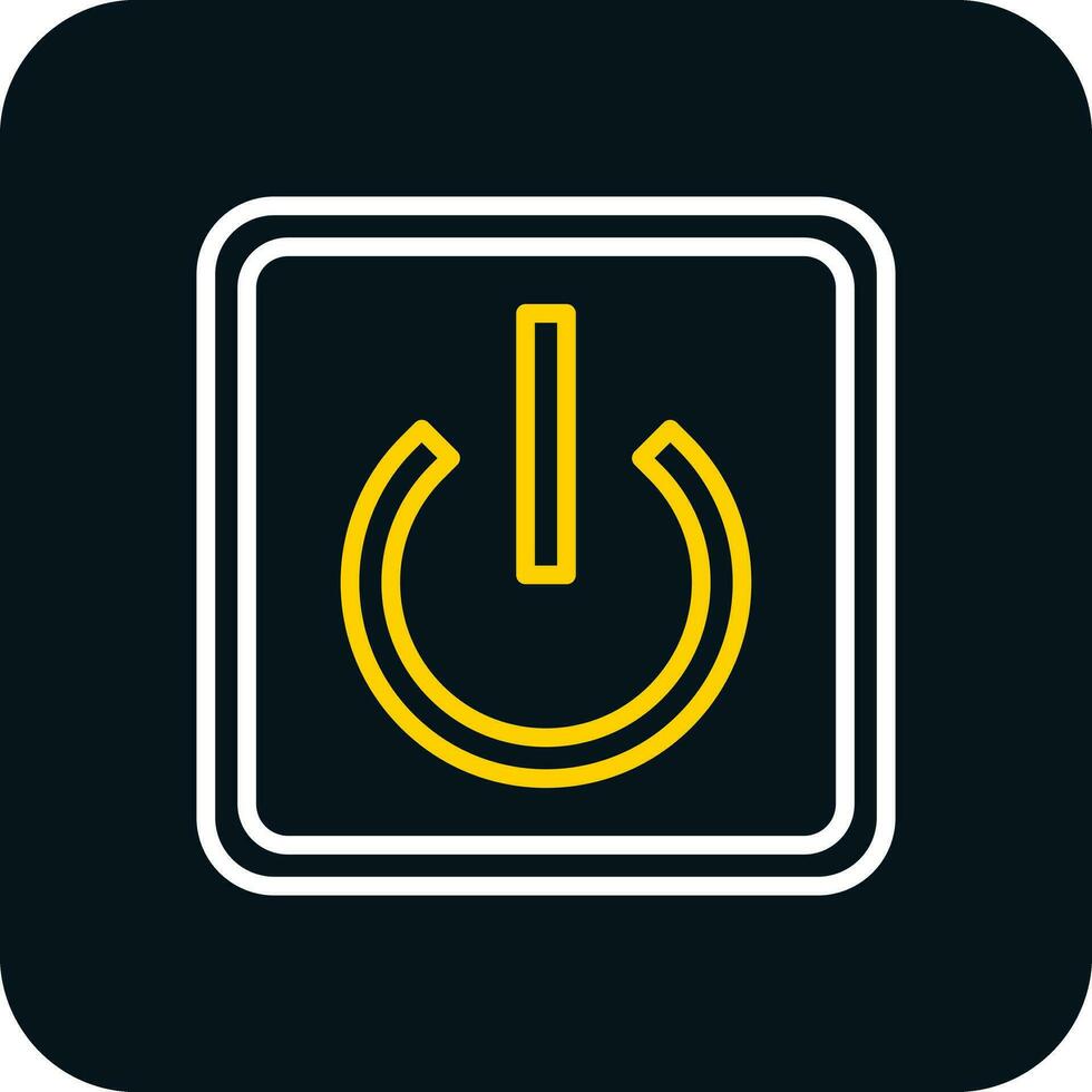 Power Button Off Vector Icon Design