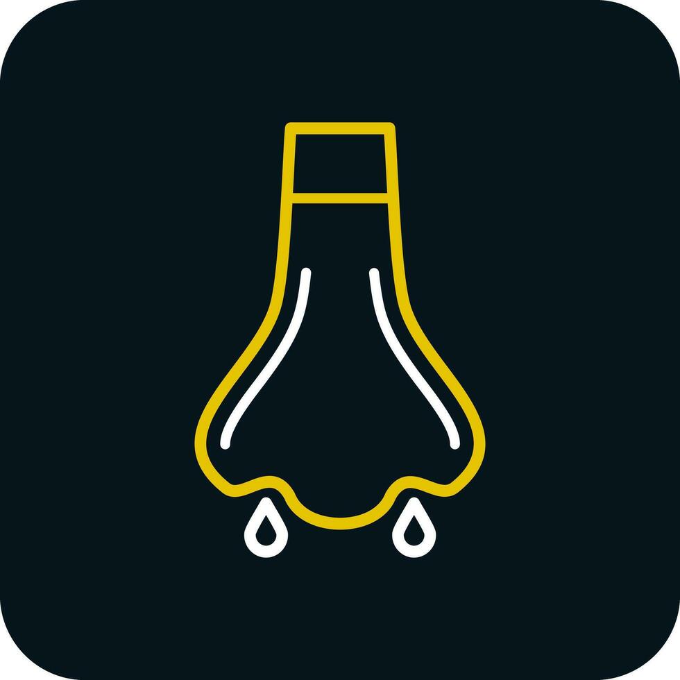 Nose Vector Icon Design