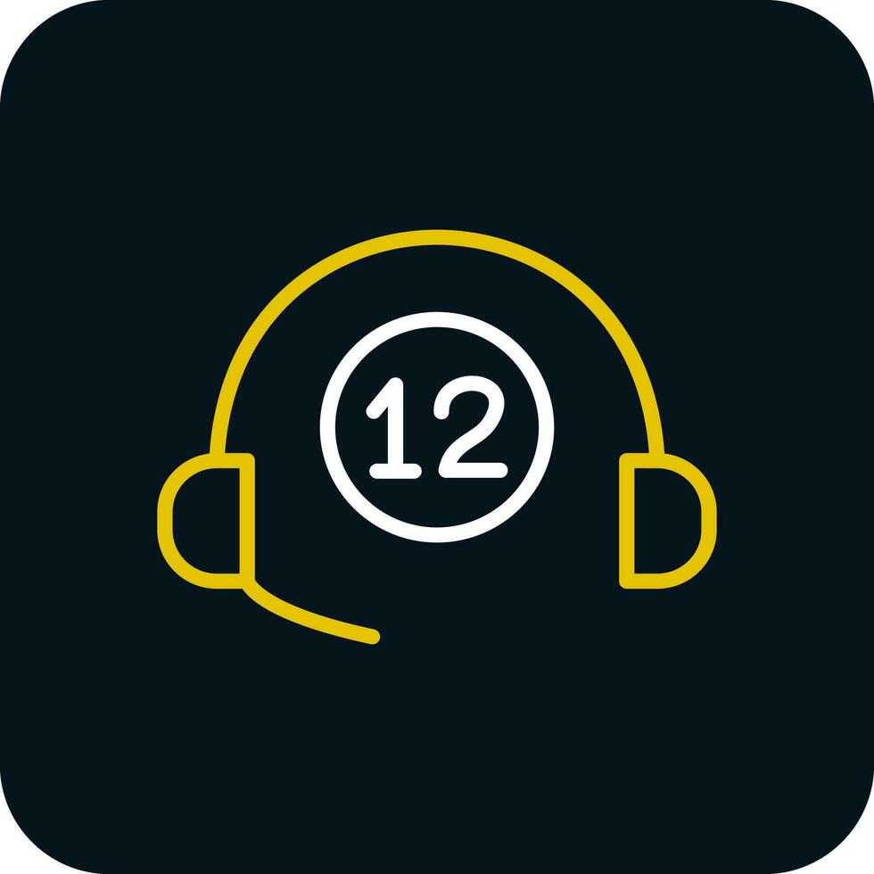 Helpline Vector Icon Design