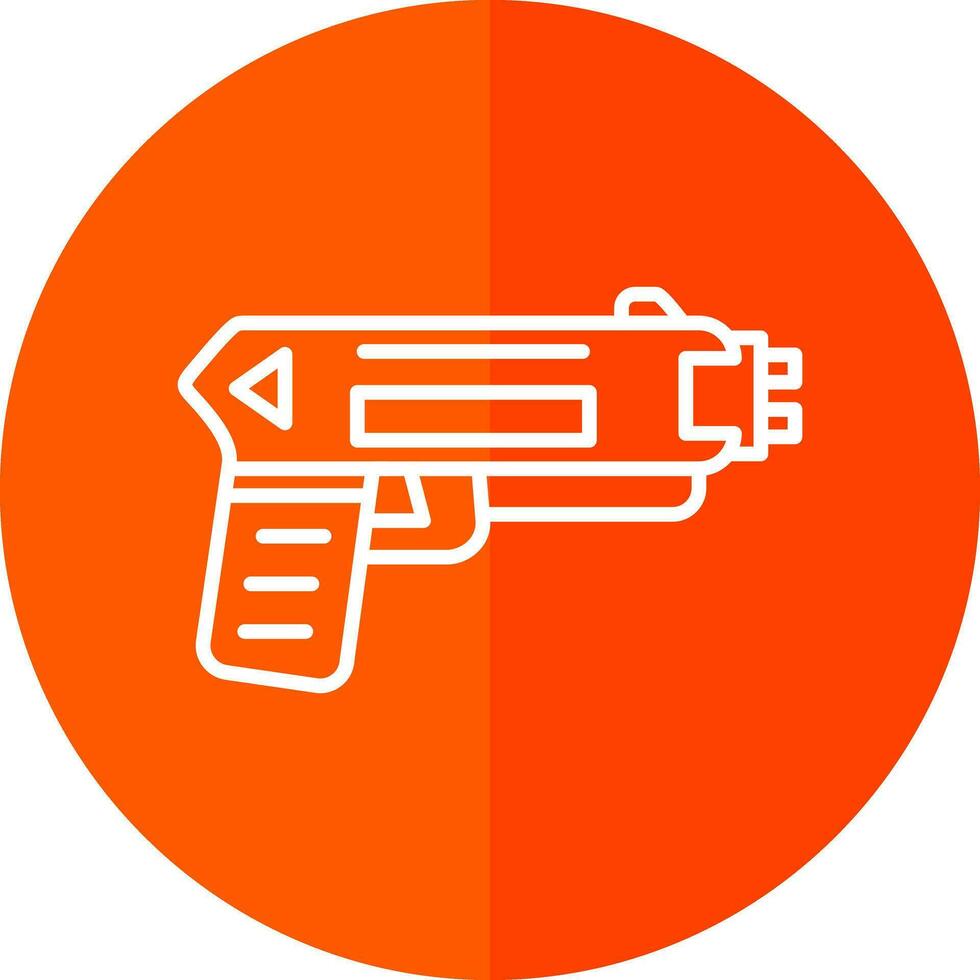 diseño de icono de vector de pistola de aturdimiento