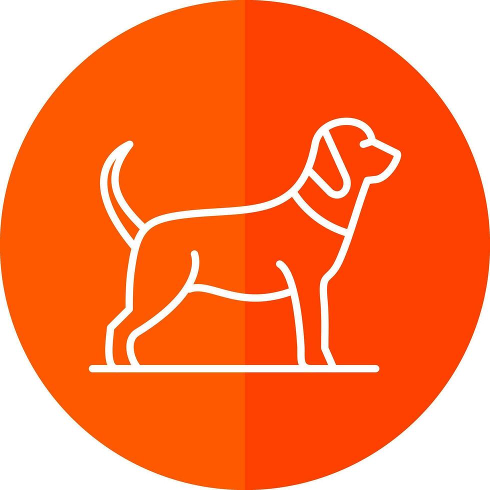 Dog Vector Icon Design