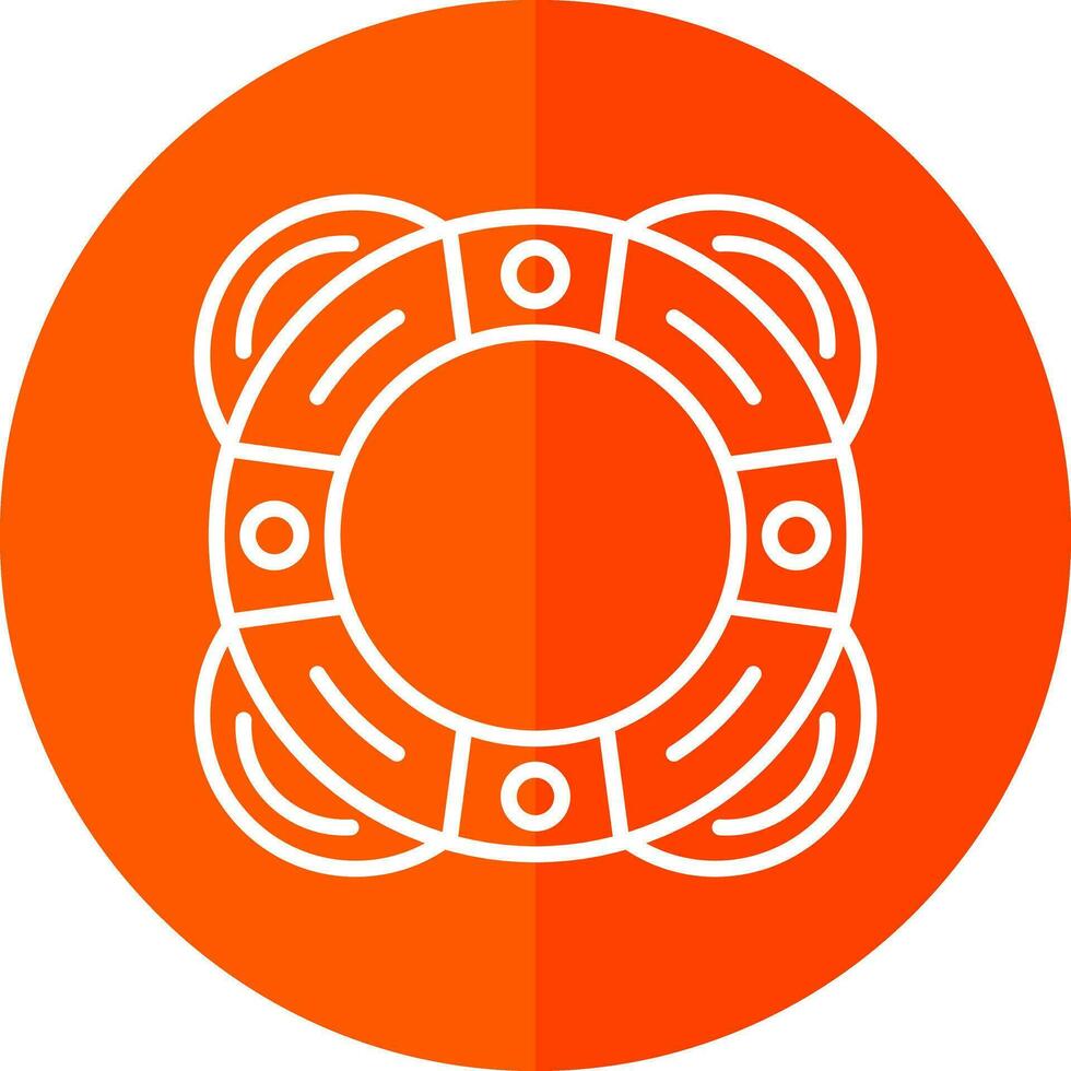 Lifesaver Vector Icon Design