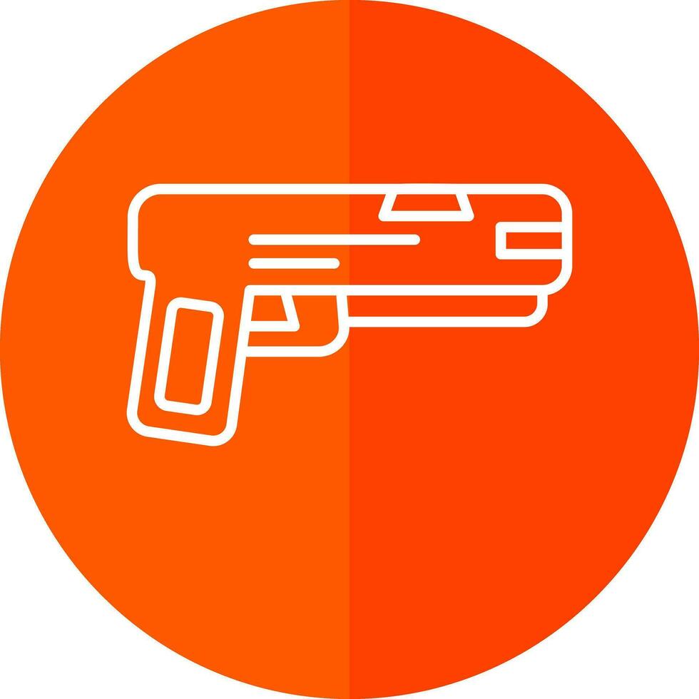 diseño de icono de vector de pistola