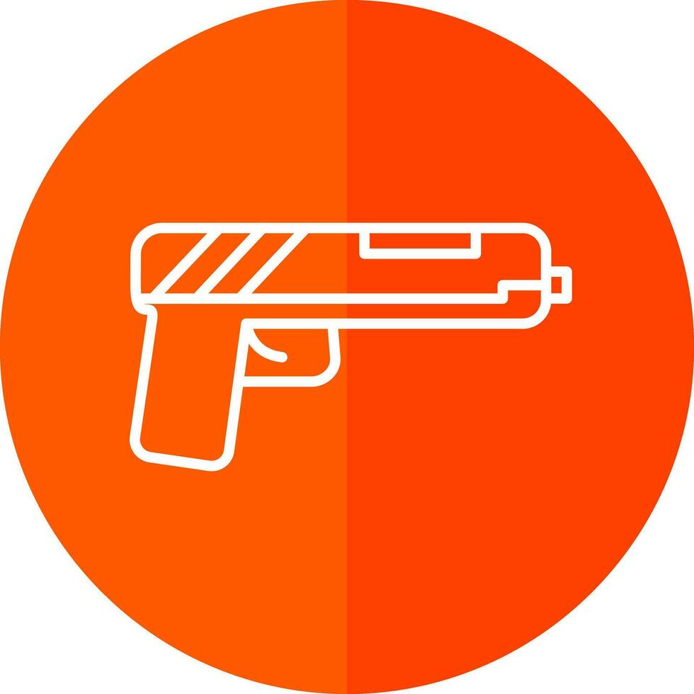 diseño de icono de vector de pistola