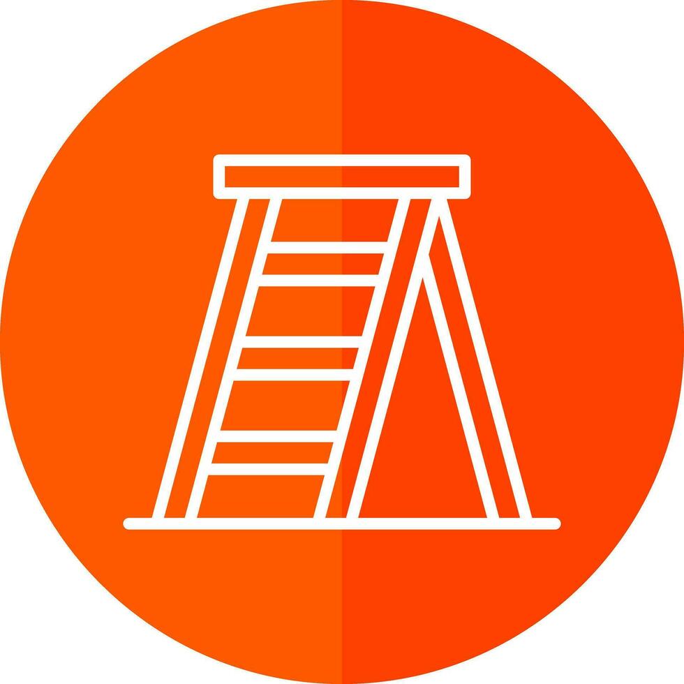 diseño de icono de vector de escalera