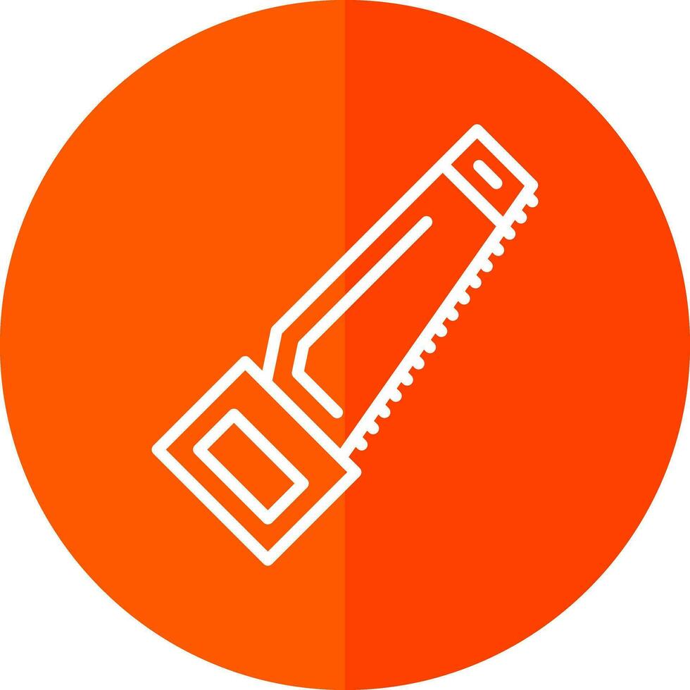 Hand Saw Vector Icon Design