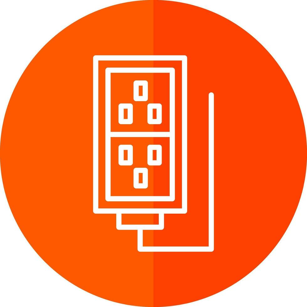 Extention Cable Vector Icon Design