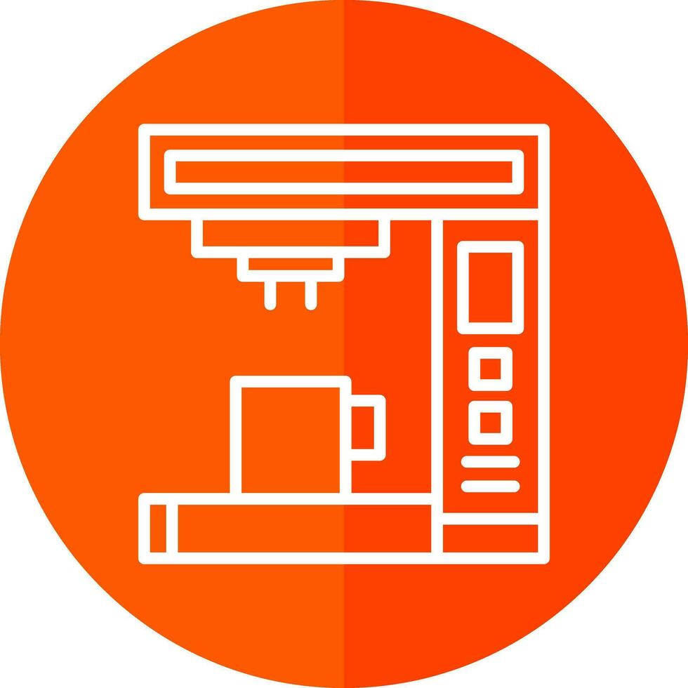 Coffee Machine Vector Icon Design