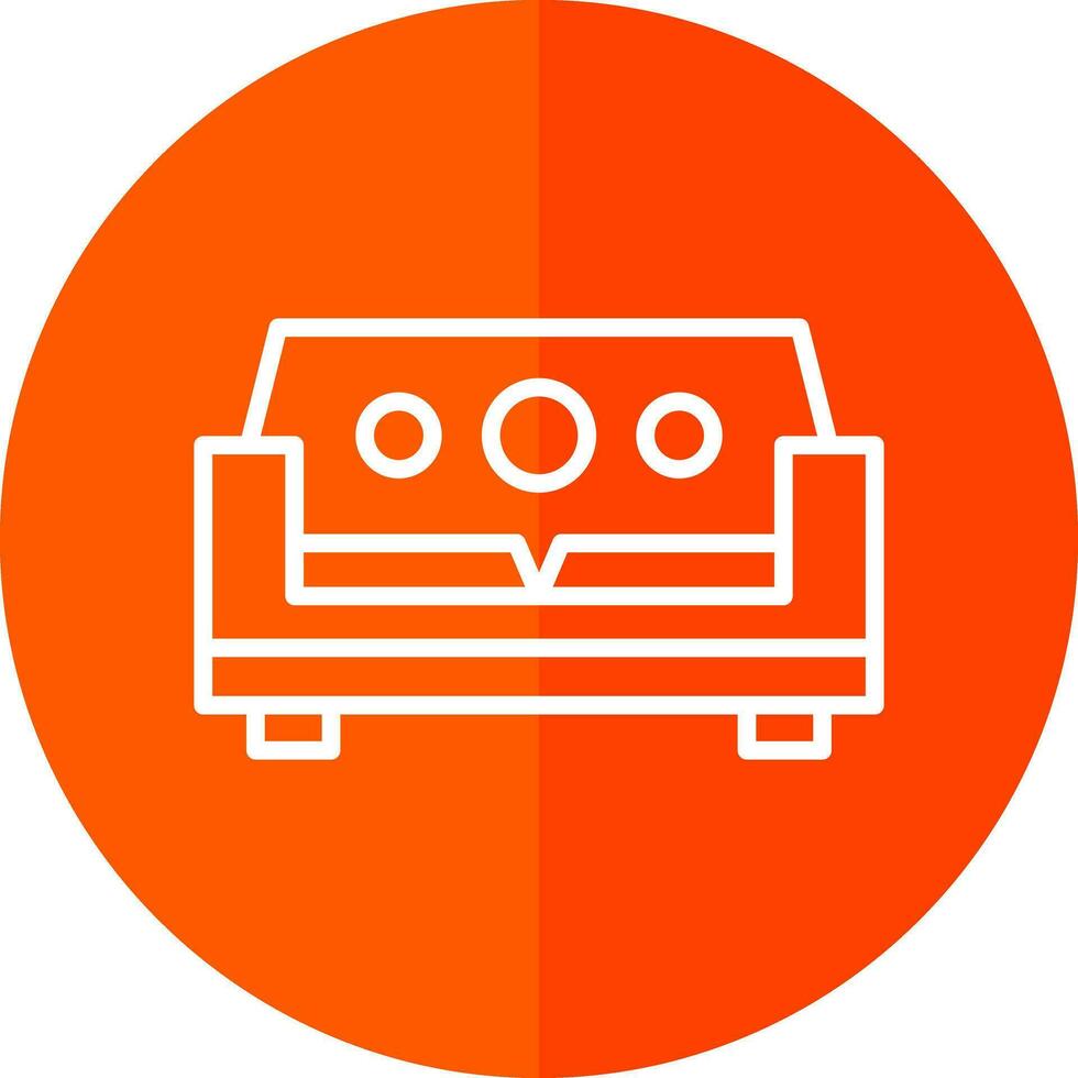 Sofa Vector Icon Design