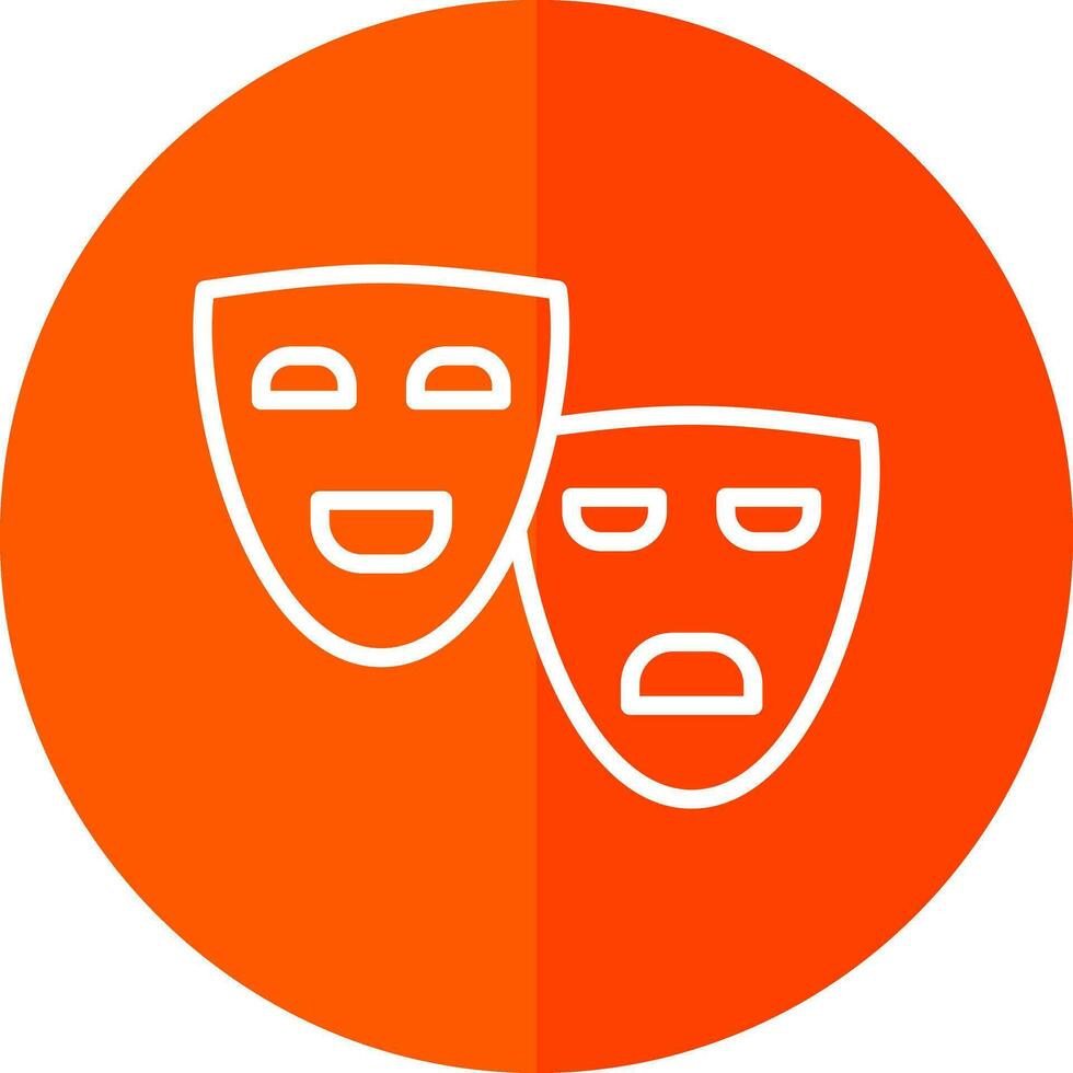 Mask Vector Icon Design