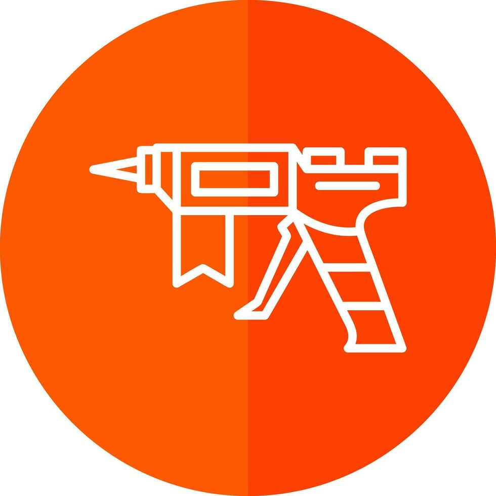 Glue gun Vector Icon Design