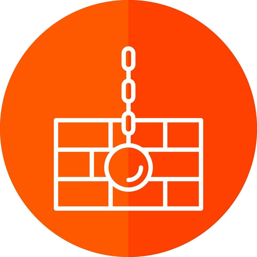 Wrecking ball Vector Icon Design