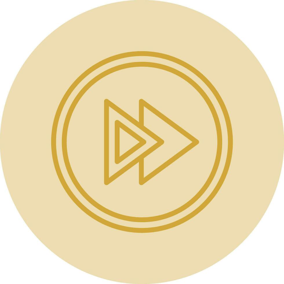 Fast Forward Vector Icon Design