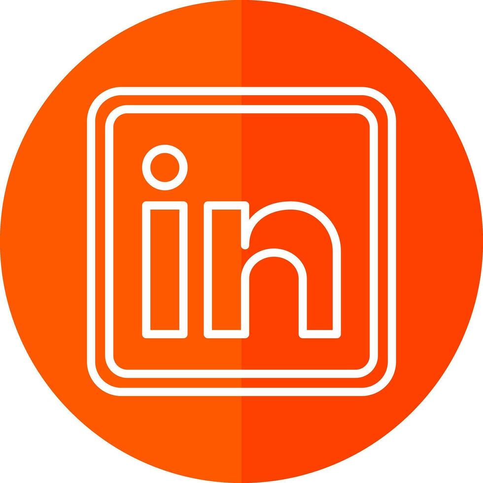 Linkedin Vector Icon Design