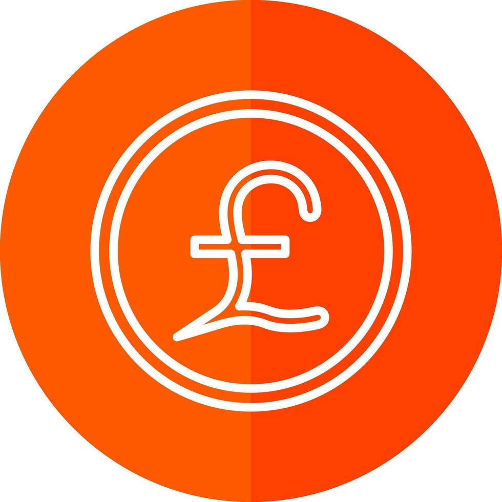 Pound Vector Icon Design