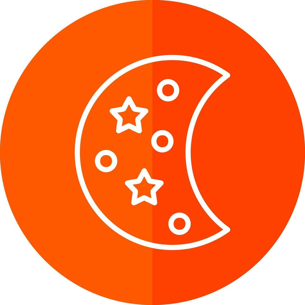 Moon Phase Vector Icon Design