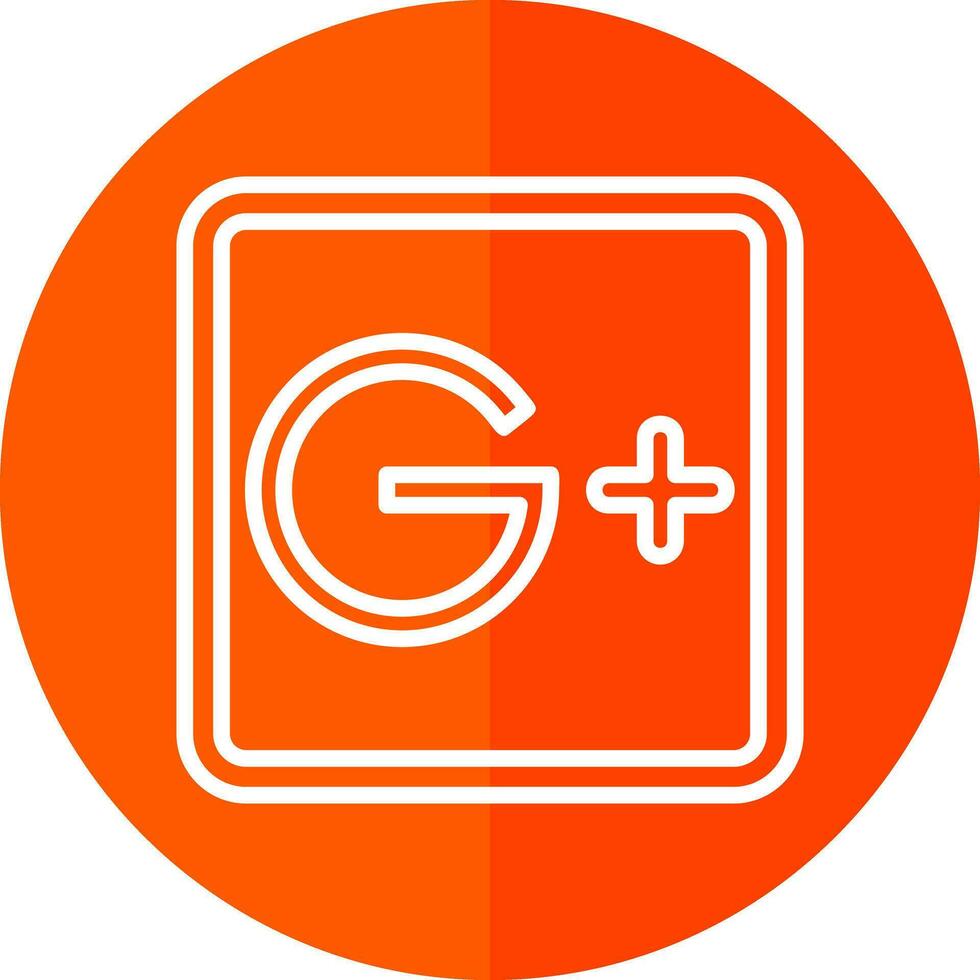 Google Plus Vector Icon Design