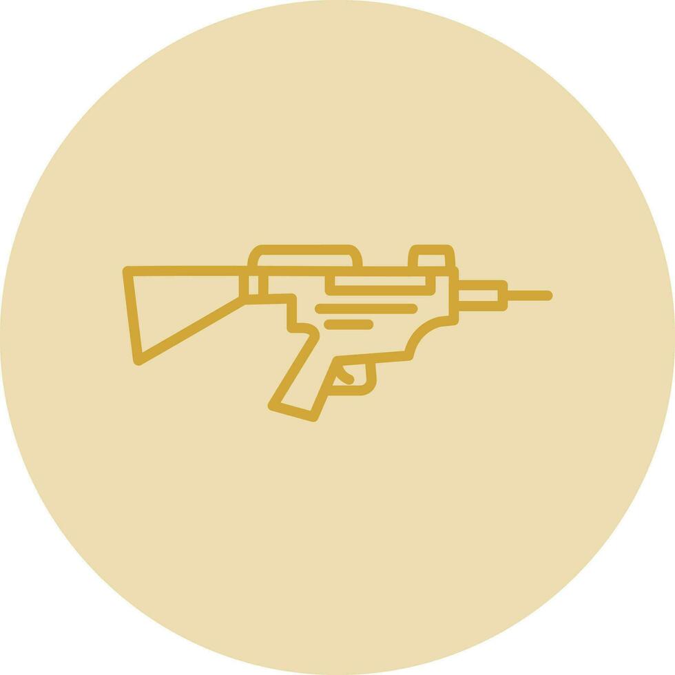Gun Vector Icon Design