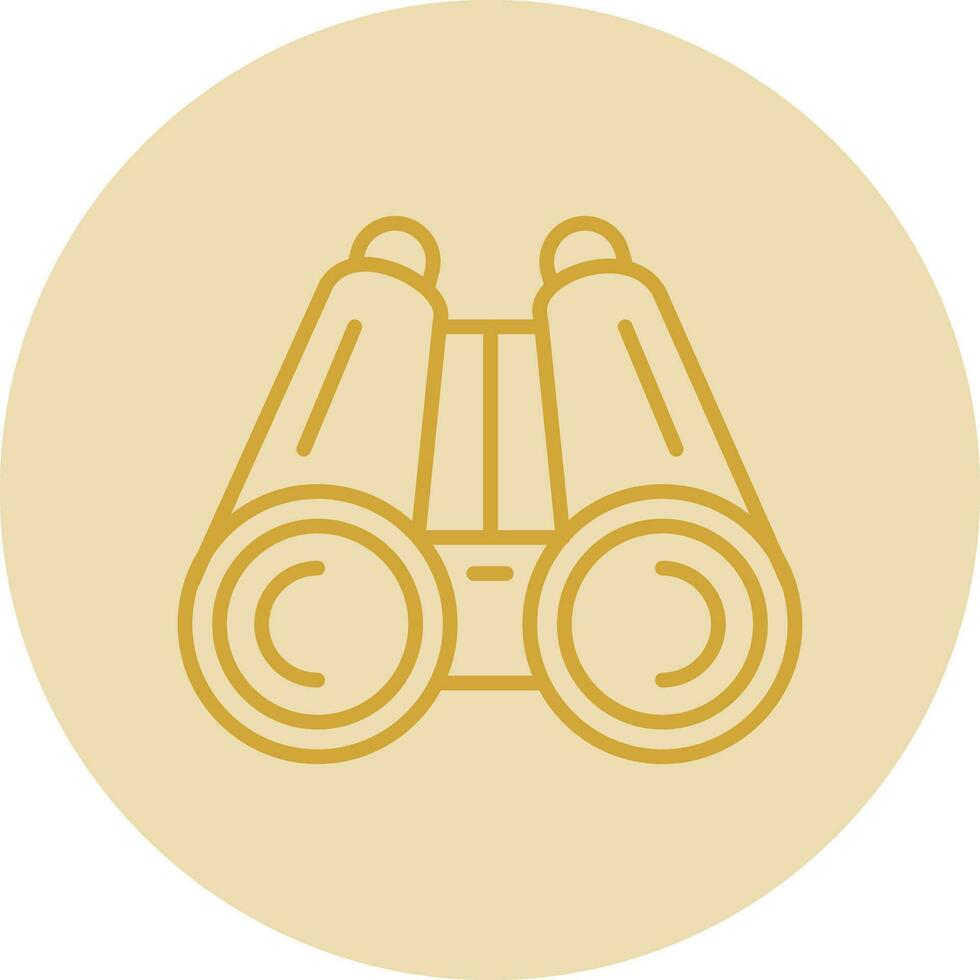 Binoculars Vector Icon Design