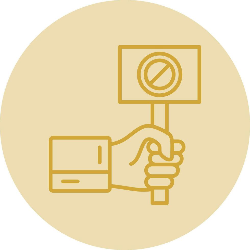 Protest Vector Icon Design